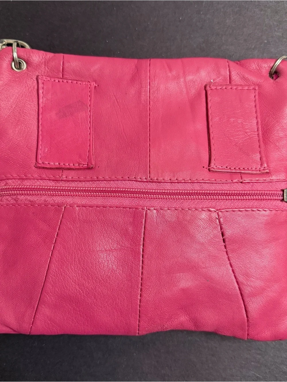 Compact Women's Crossbody Bag - Pink